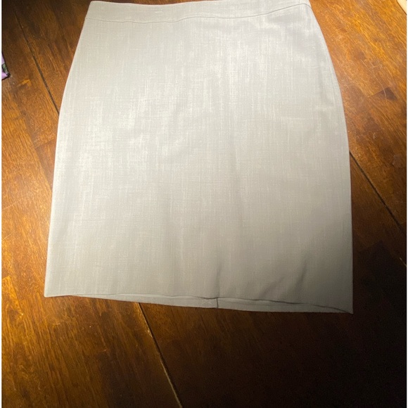 Banana Republic light heather gray suit separate pencil skirt size 16 - Picture 8 of 8